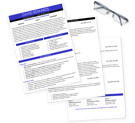 Resume writing example by Seona Craig from YOU Unlimited, Brisbane