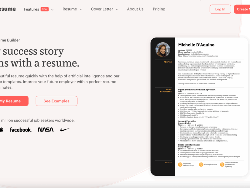Kickresume
